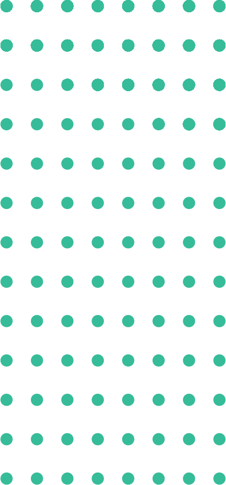 green dots grid